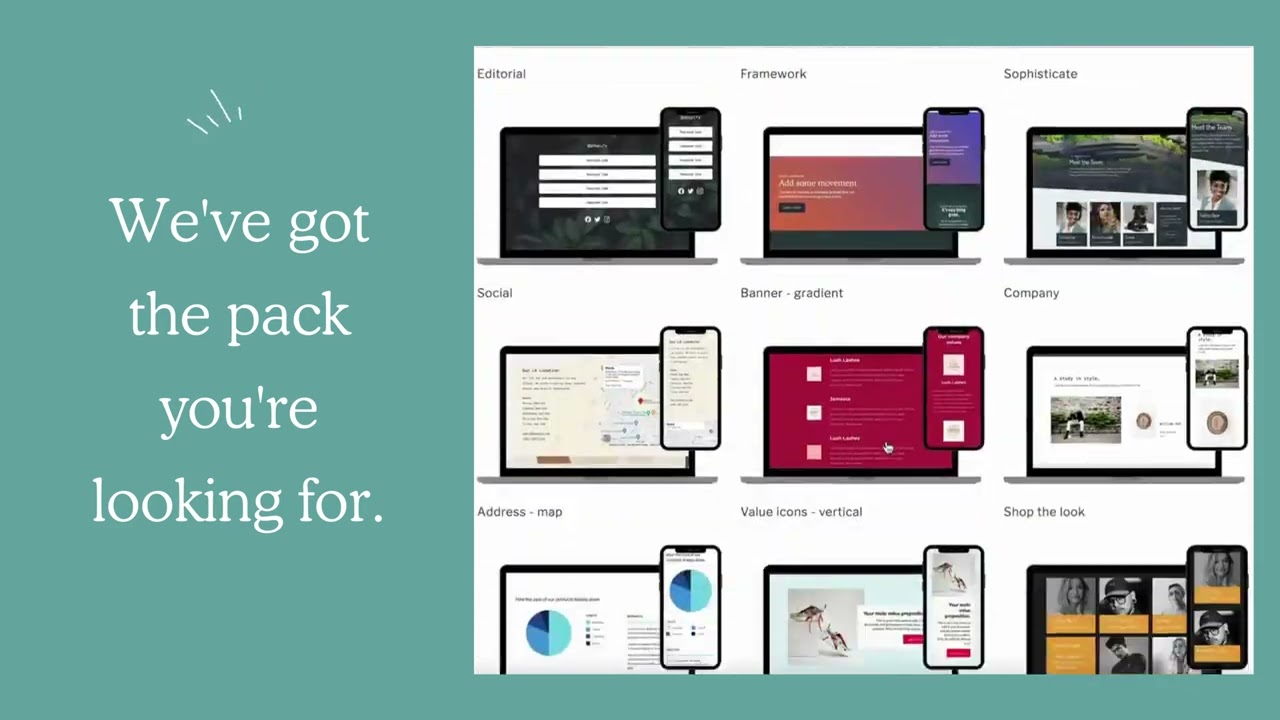Design Packs: Theme Sections