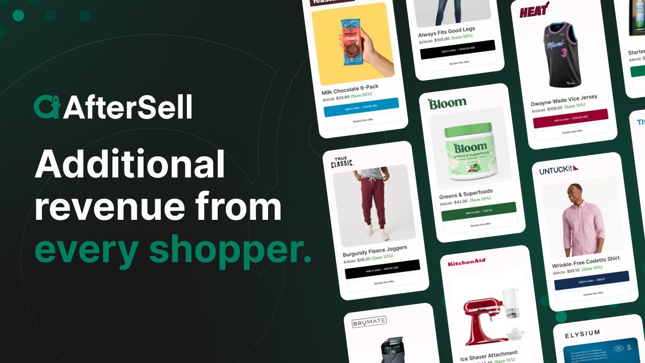 AfterSell Post Purchase Upsell