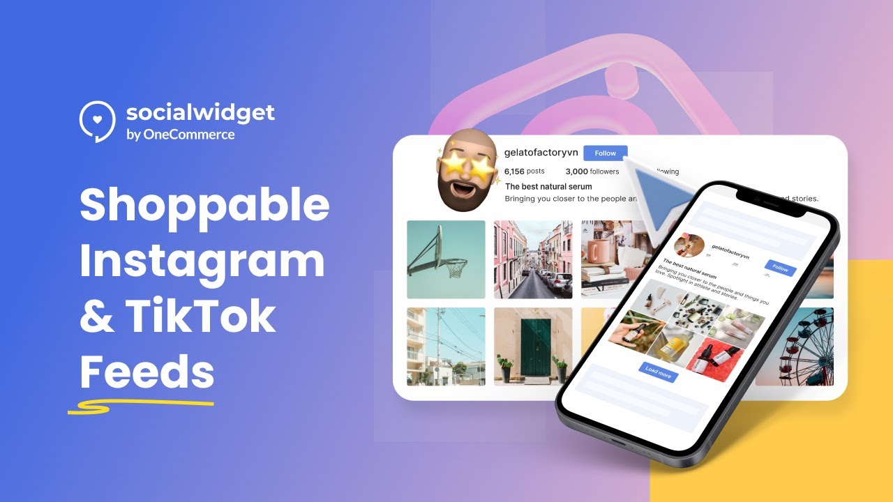 Transform your store with shoppable Instagram feeds and TikTok videos to boost sales and credibility.