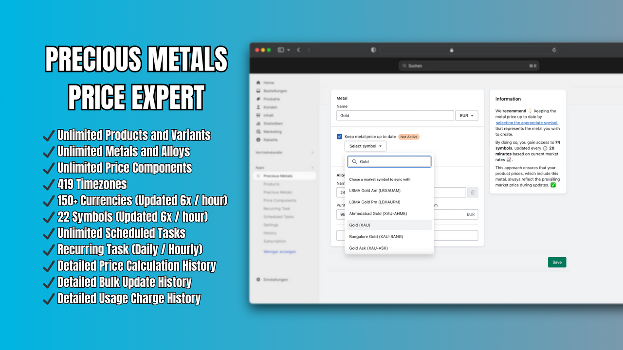 HASH‑COM ‑ Precious Metals