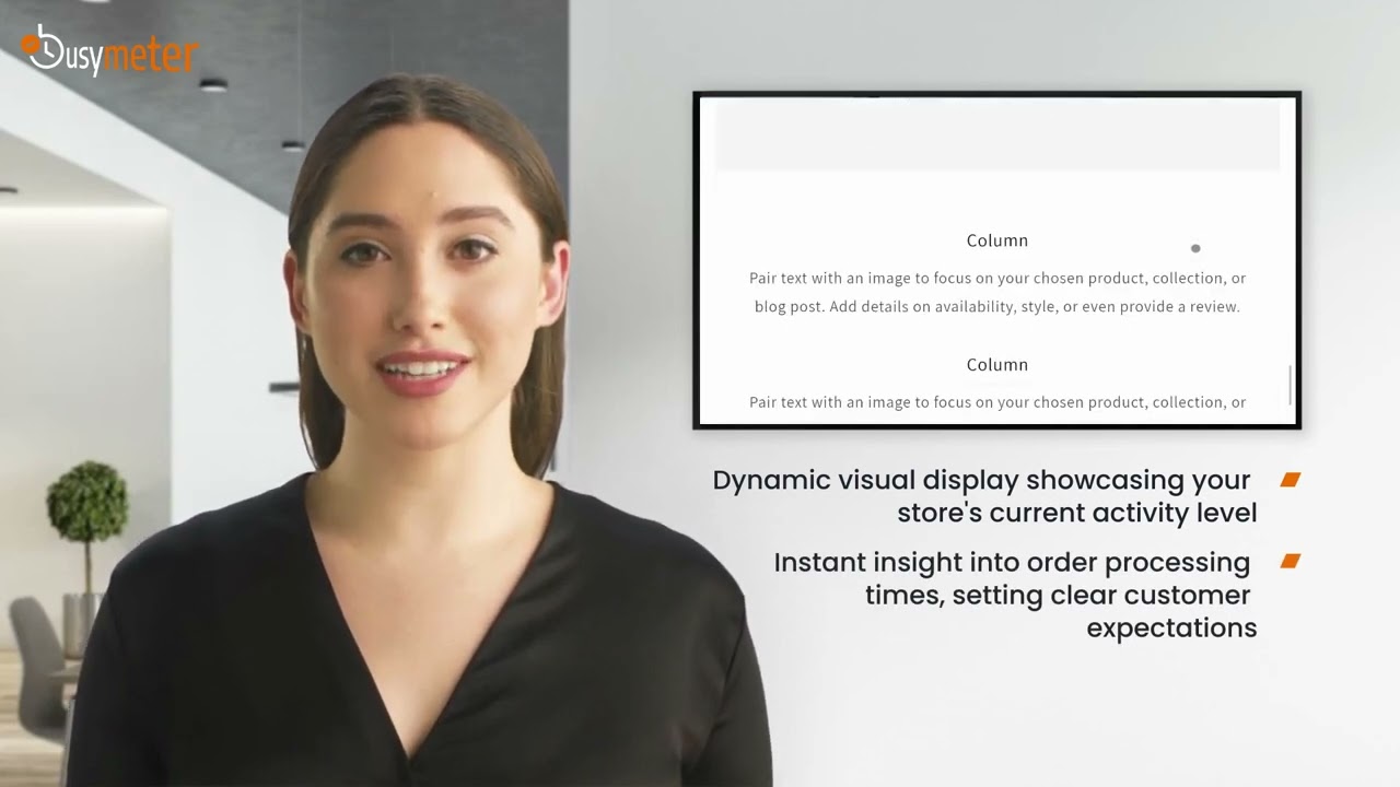 Manage customer expectations by displaying your store’s activity levels and estimated order processing times.