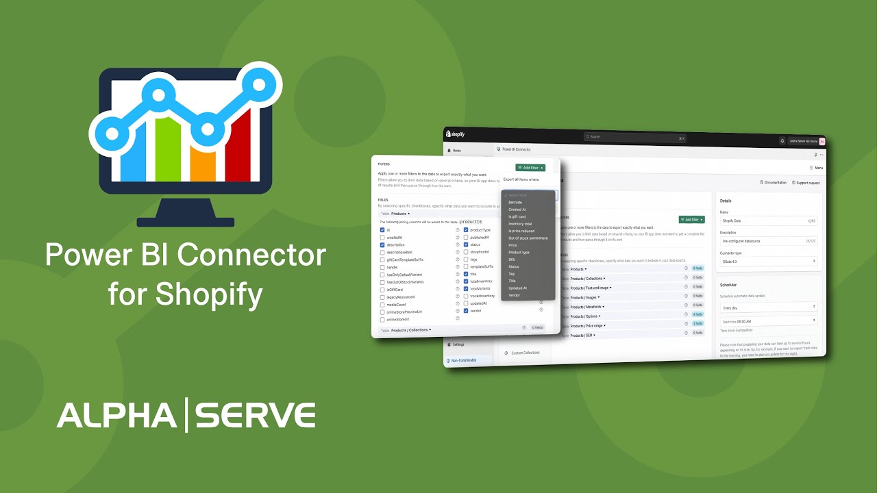 Alpha Serve Power BI Connector