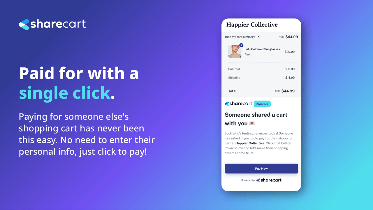 ShareCart pay for carts easily