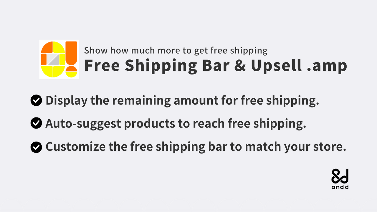 Free Shipping Bar & Upsell.amp