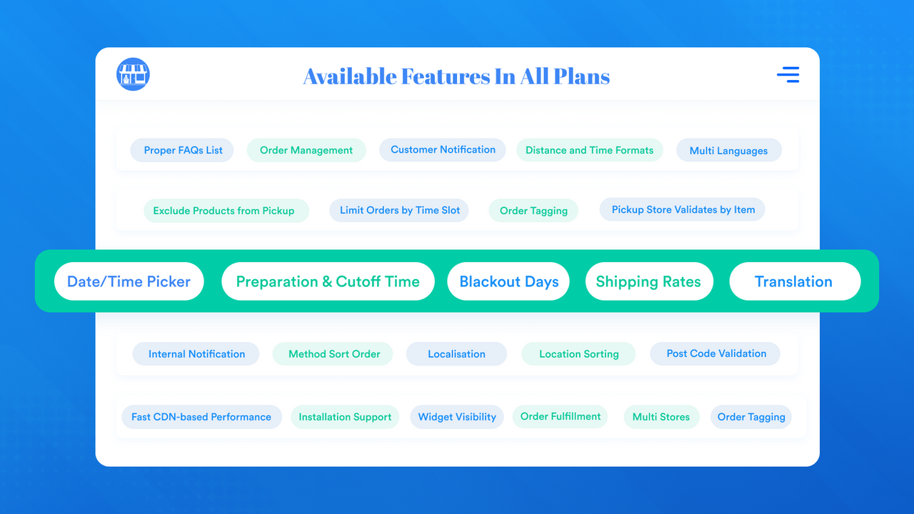 GAF ‑ Store Pickup & Delivery