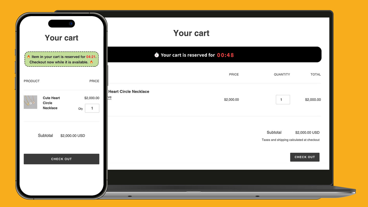 ET Urgent Cart Countdown Timer