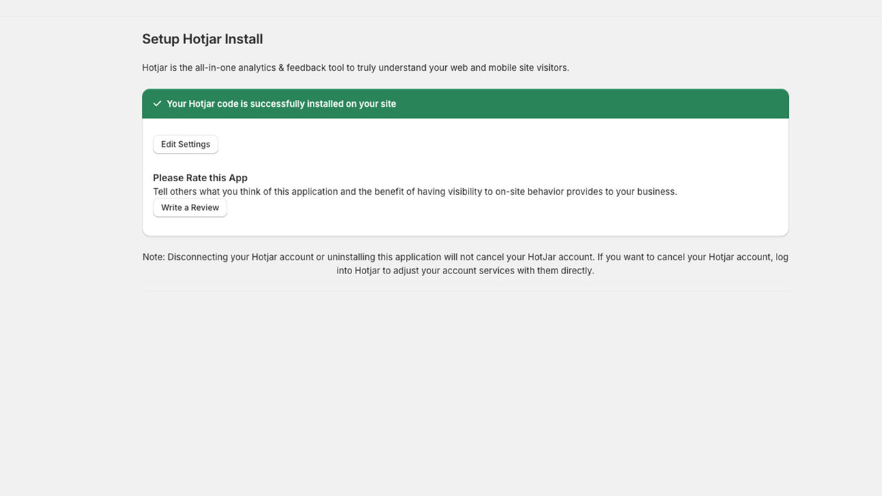 Enable on your Theme and start tracking!
