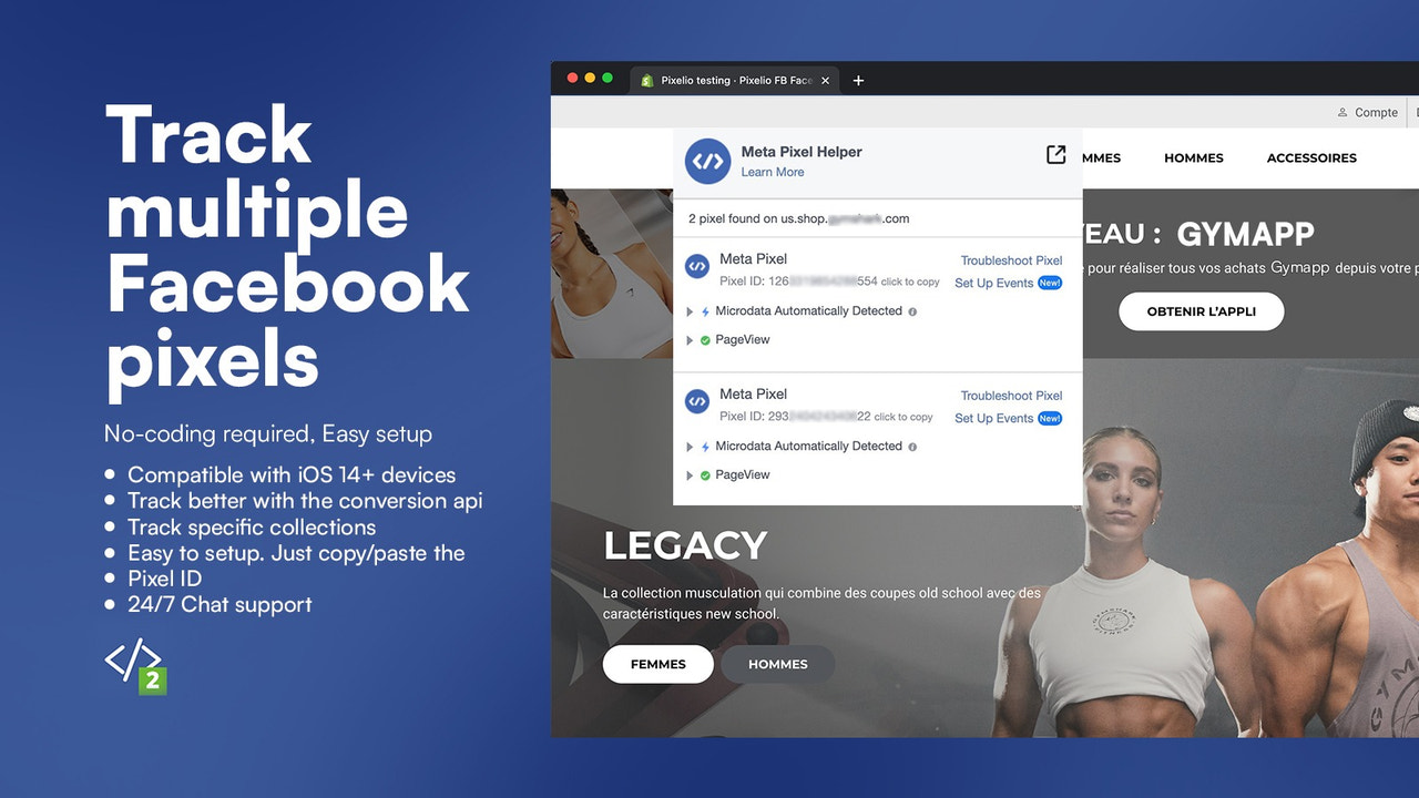 Facebook Pixel & API ‑ Pixelio