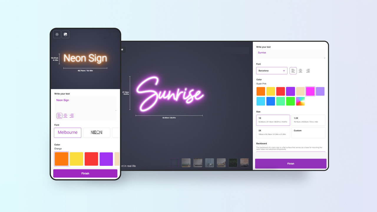 Sign Customiser ‑ SF