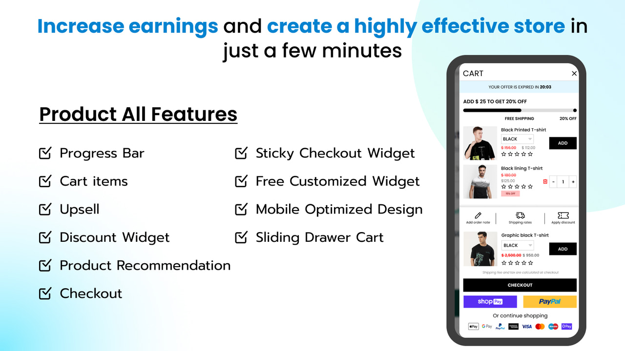 Cart Upsell—Slide Cart Drawer