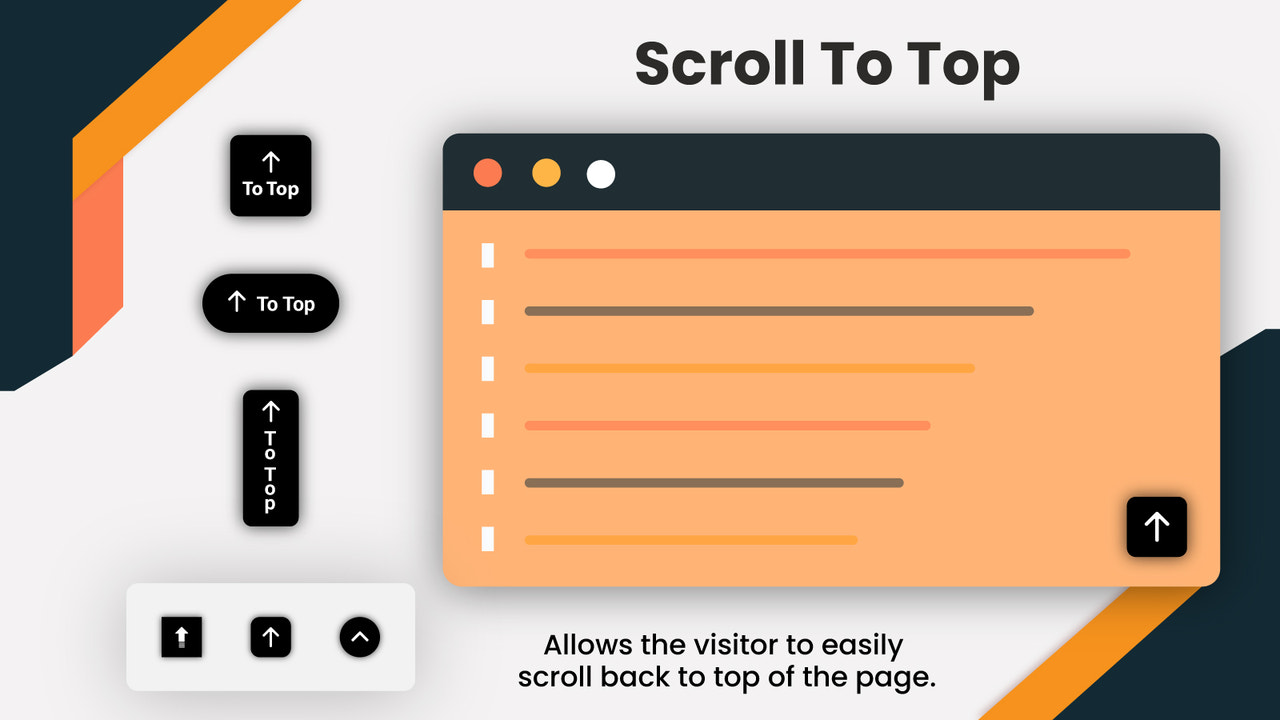 ScrollEase | Scroll To Top