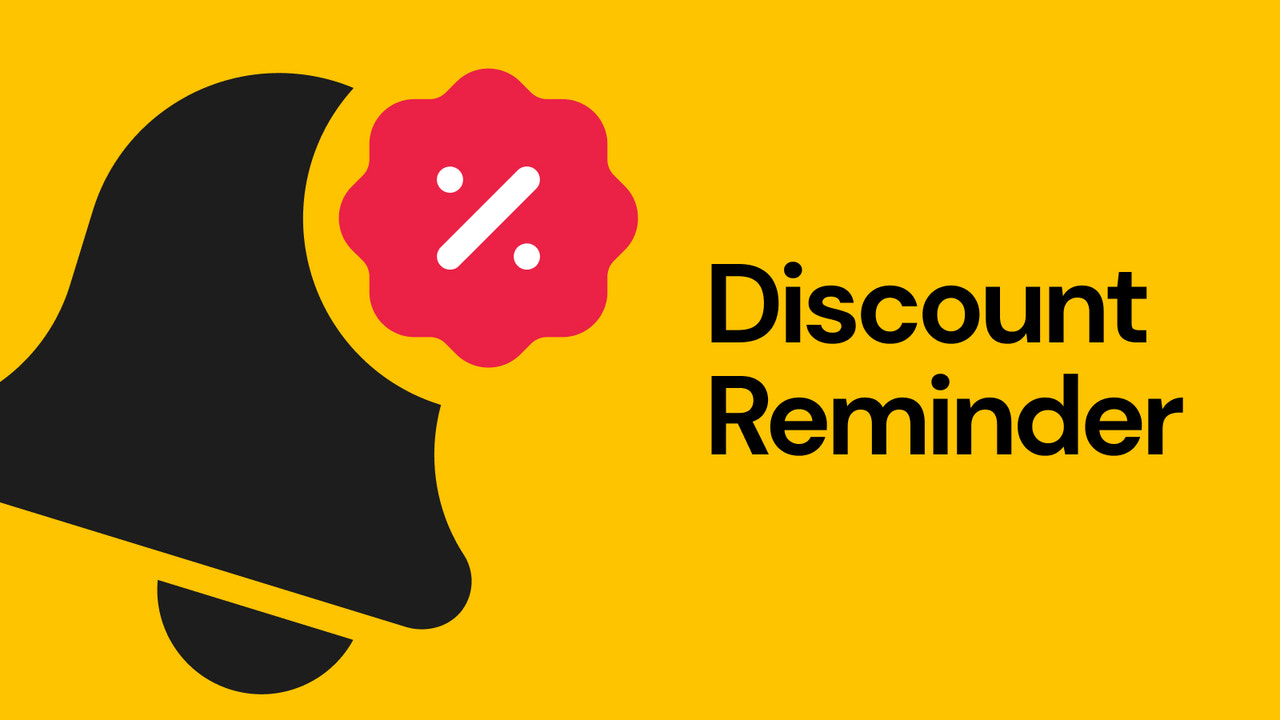 SpurIT Discount Reminder