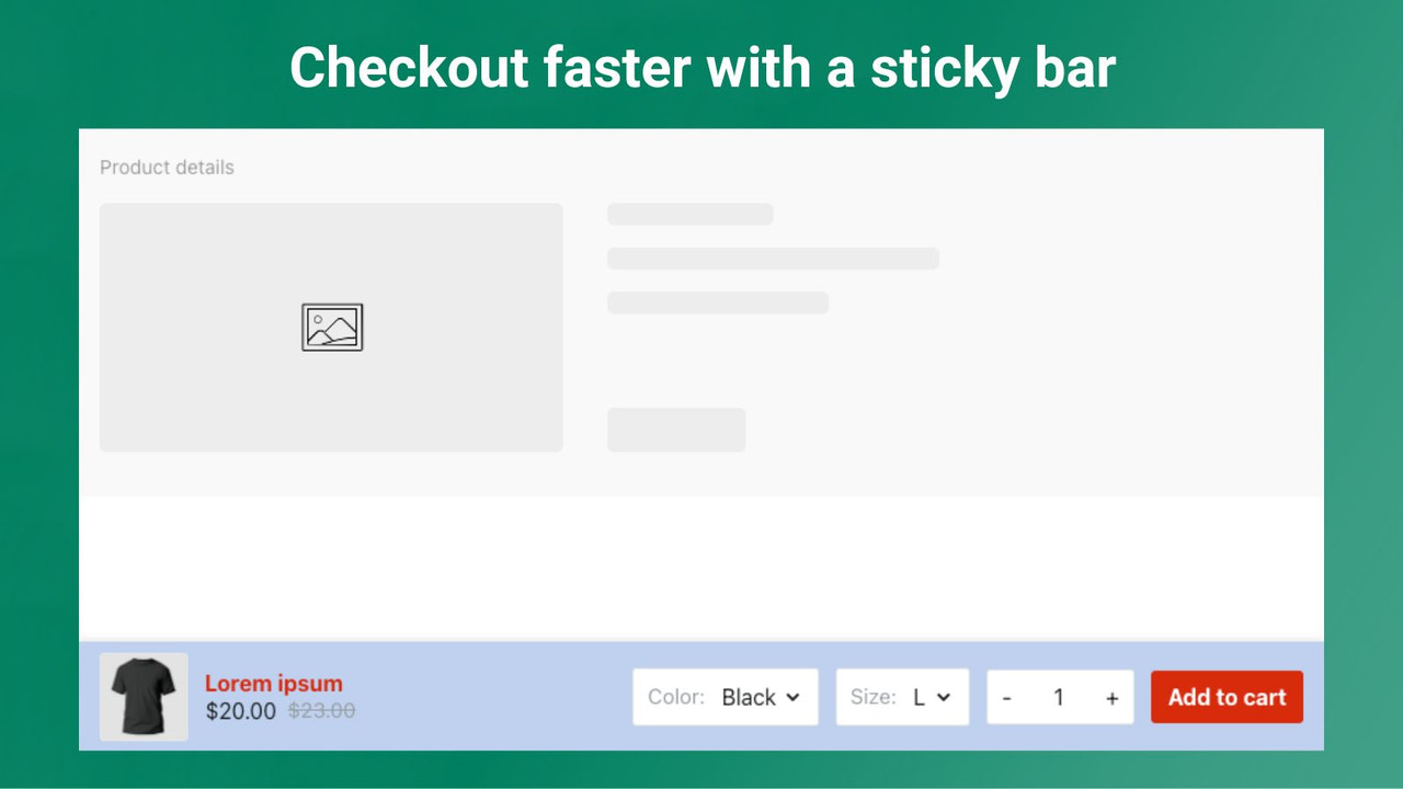 Zeno Sticky Add To Cart