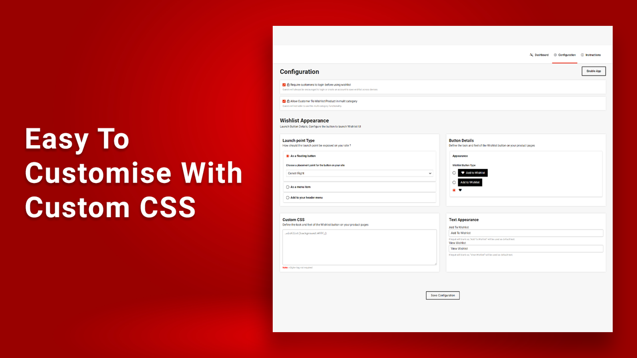 Easy to Customise - Squadkin Muliti Category Wishlist