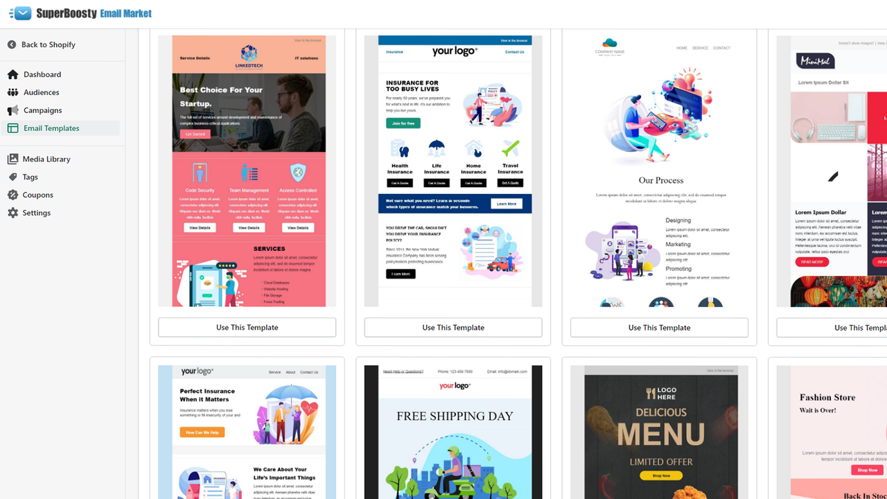 Acespot: Email, Pop up, SMS