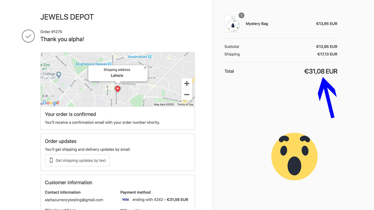 shopify multi currency