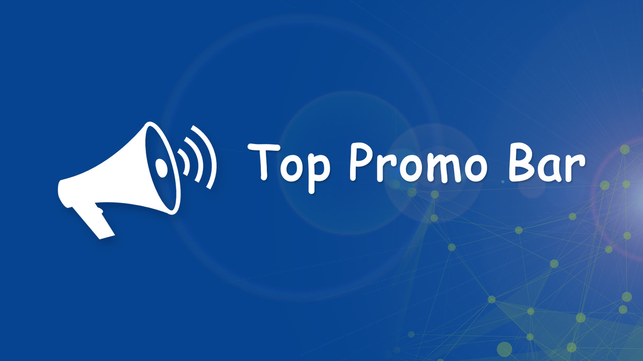 Top Promo Bar