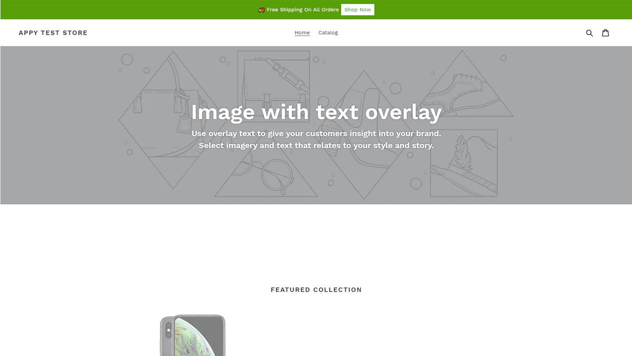 Appy: Sales Announcement Bar