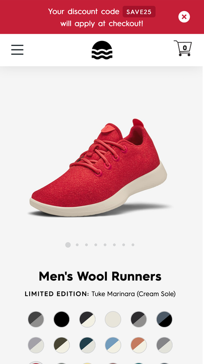 Discount code banner auto applies to checkout mobile