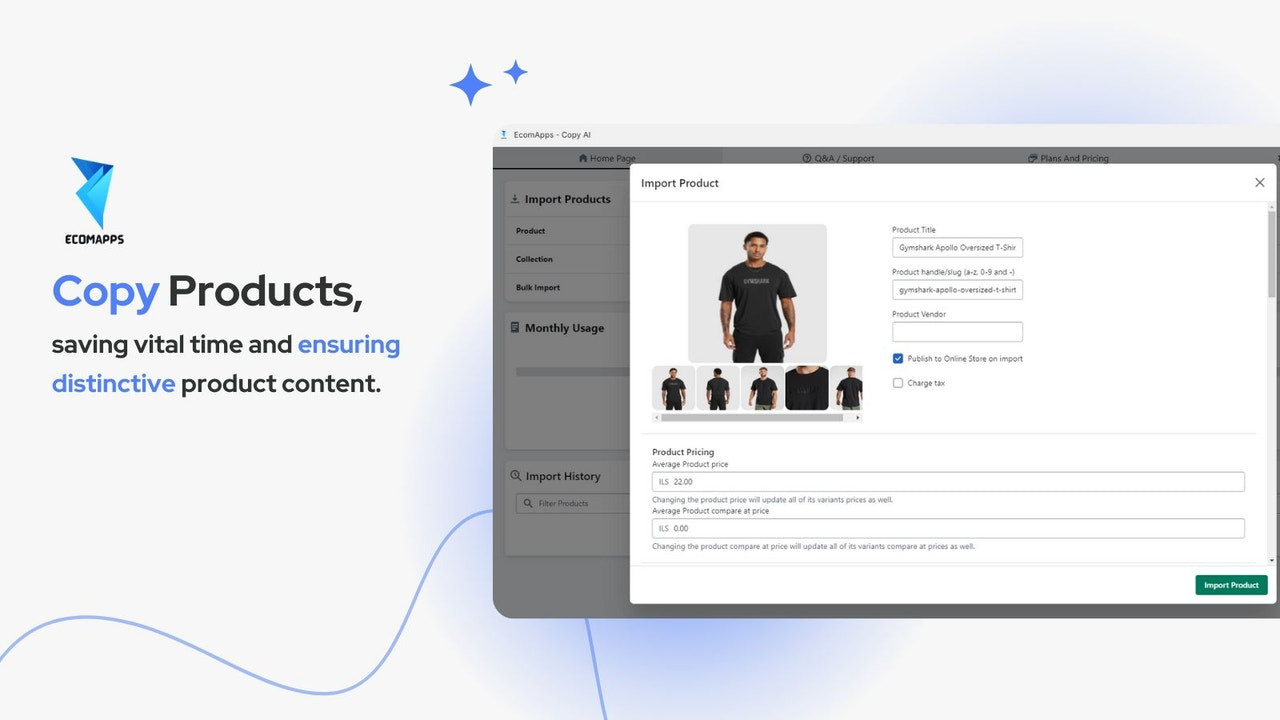 EcomApps ‑ Copy AI