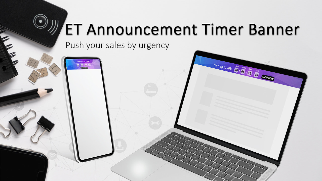 ET Announcement Timer Banner