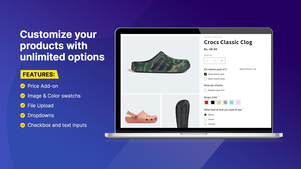 Genie Product Options, Variant