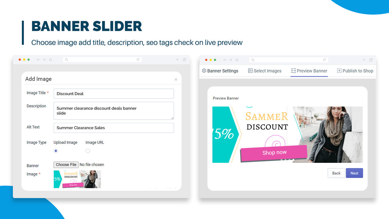 Banner Slider Live Preview