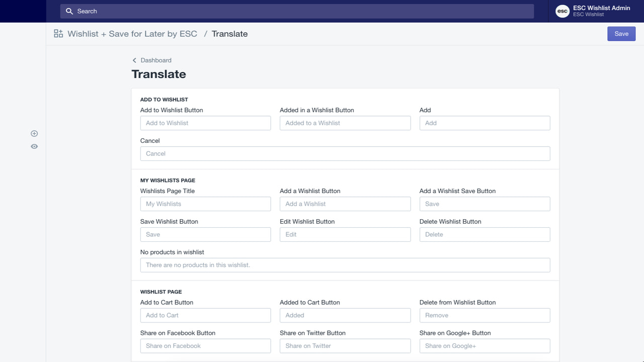 Provide translations or alternative text for all content.