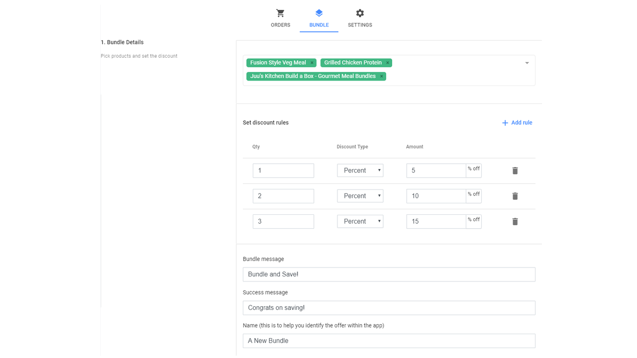 Bundlify - Cross selling boost