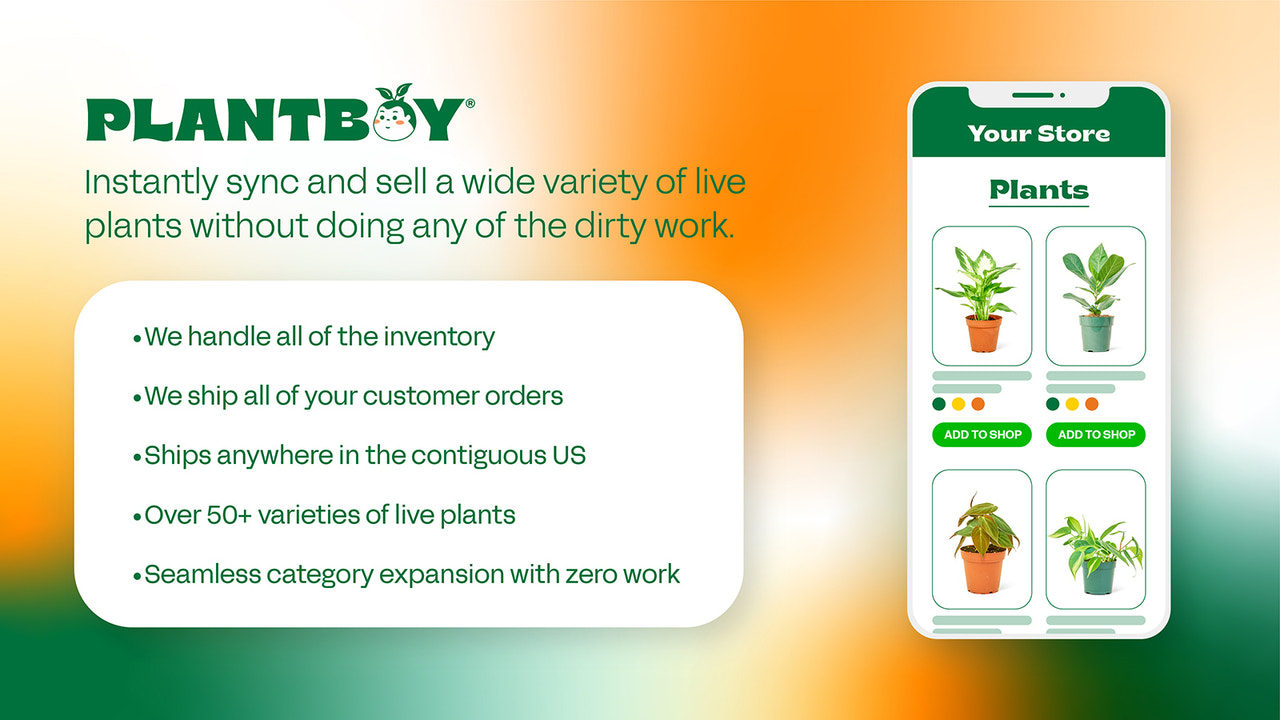 Plantboy ‑ Live Plant Dropship