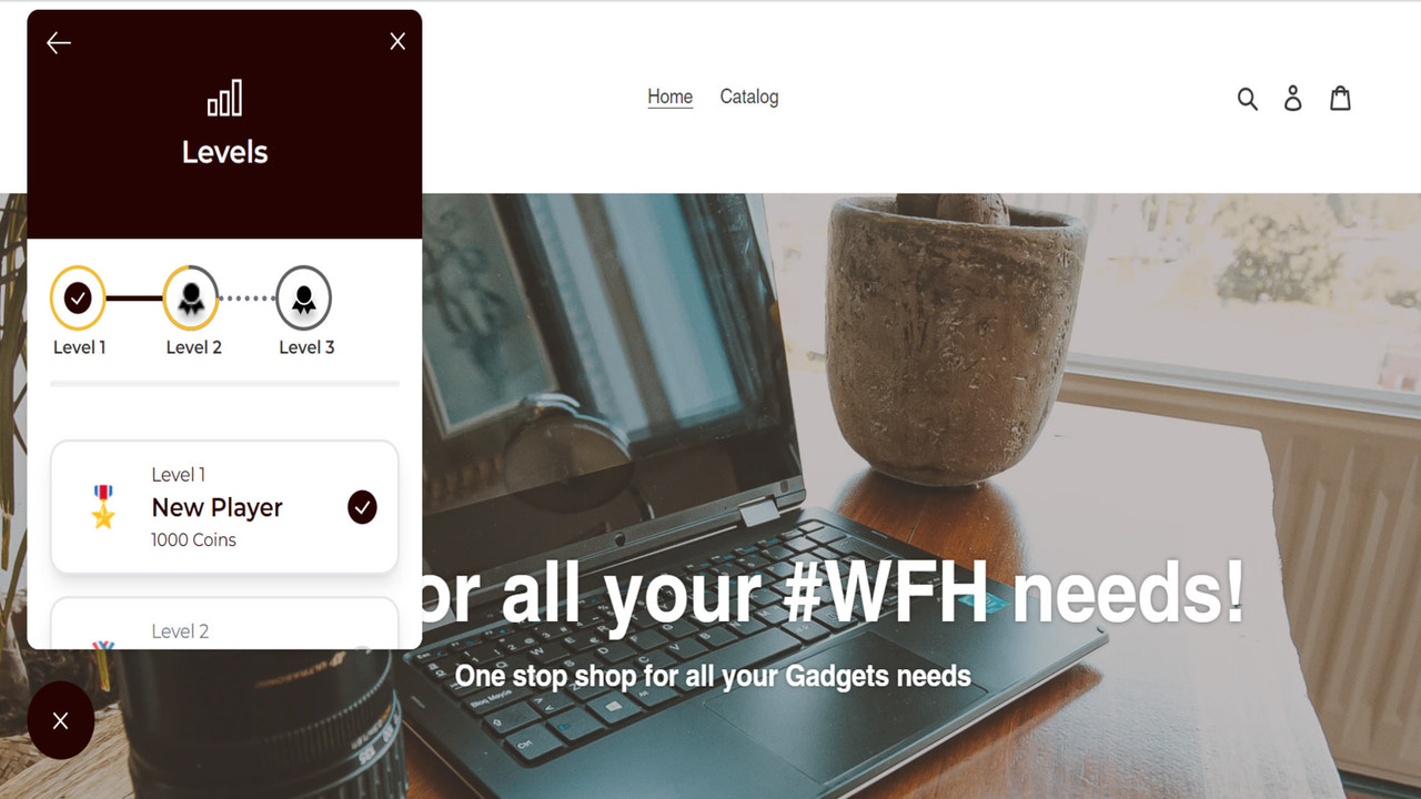 Level User Interface
