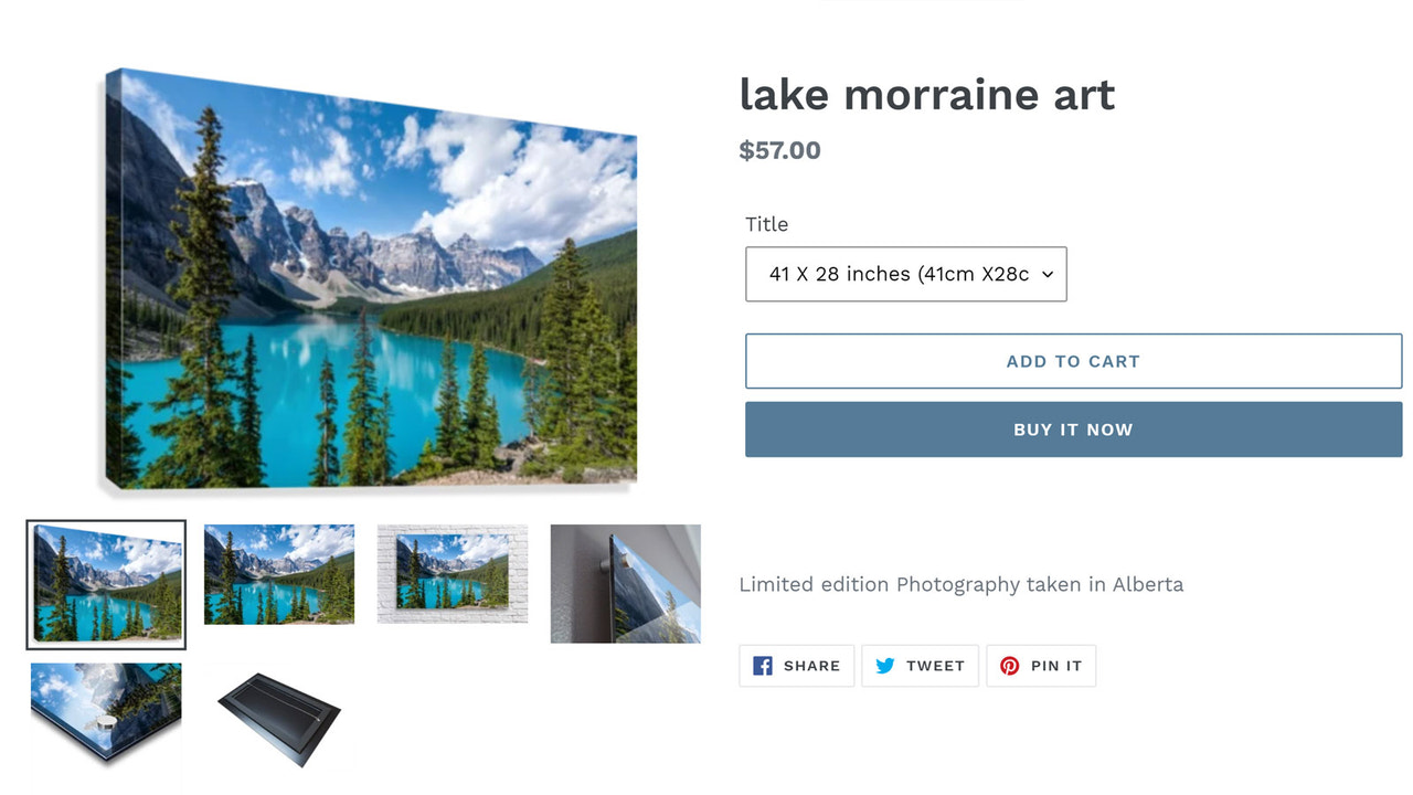 Your art is exported with appropriate medium and size.