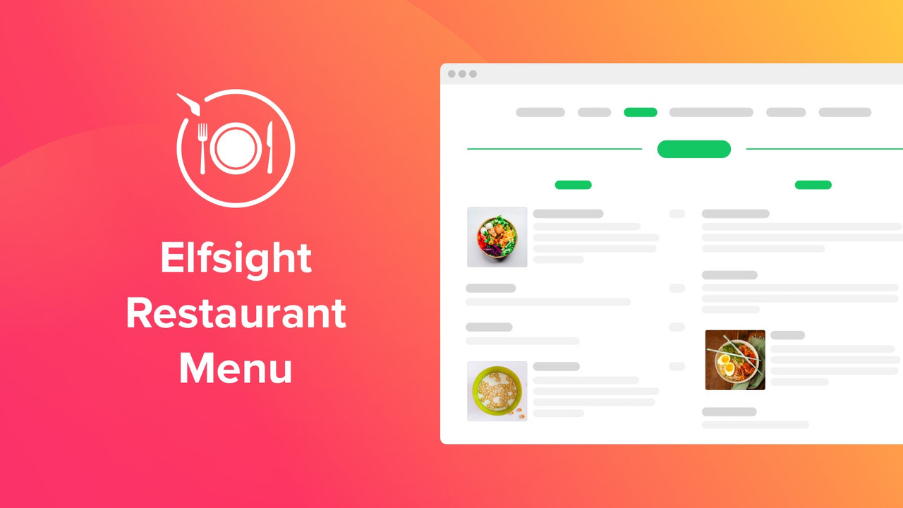 Restaurant Menu by Elfsight