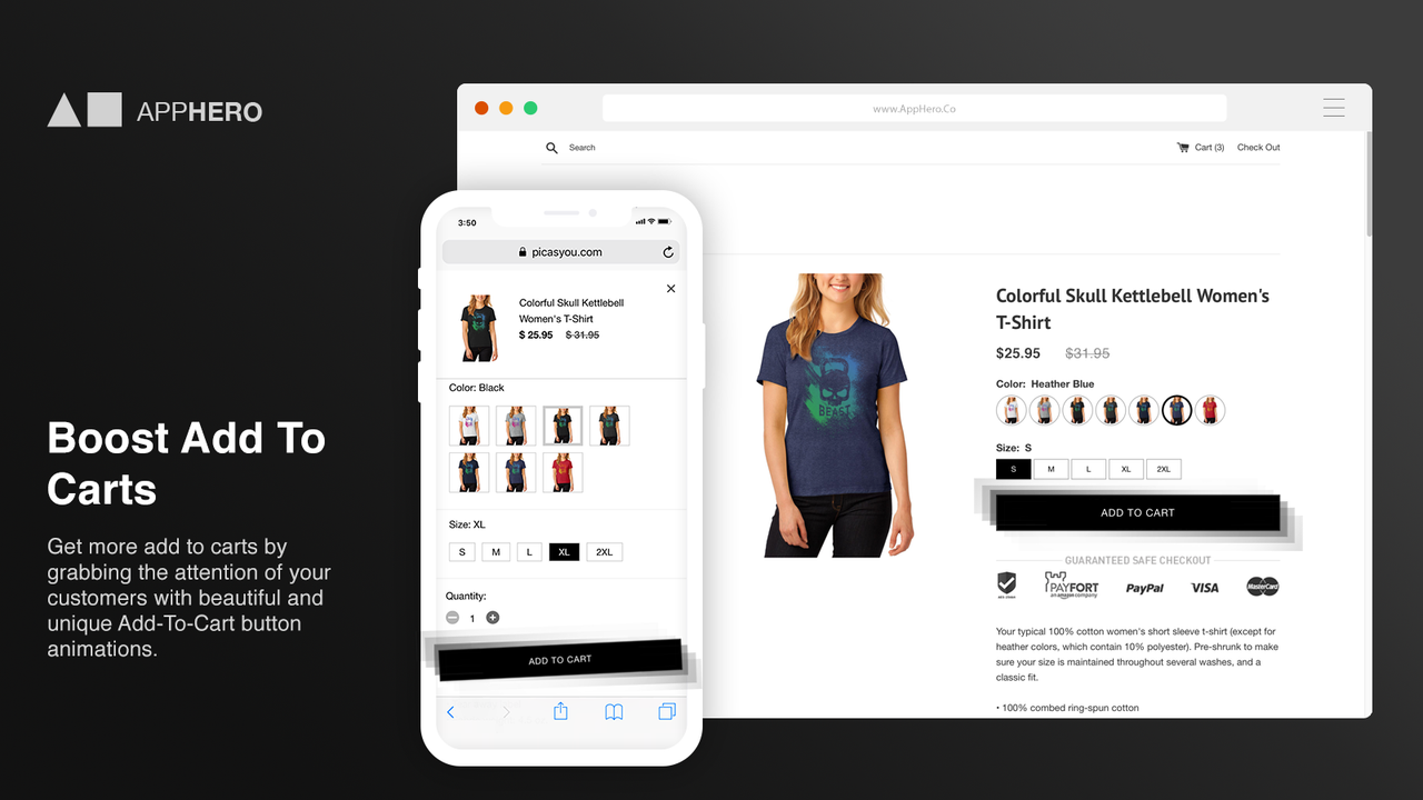 Cart Animator & Button Style