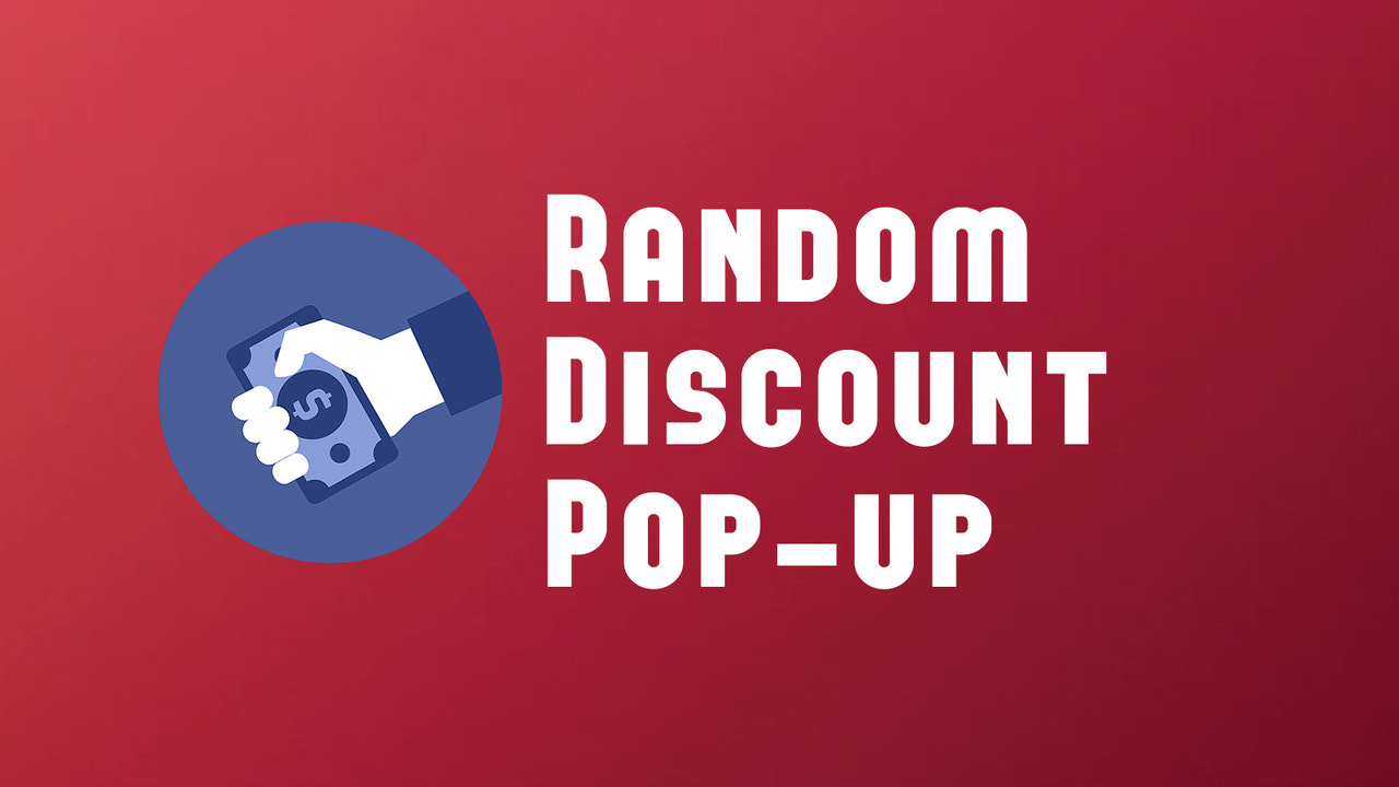 TIS Random Discount Pop‑up