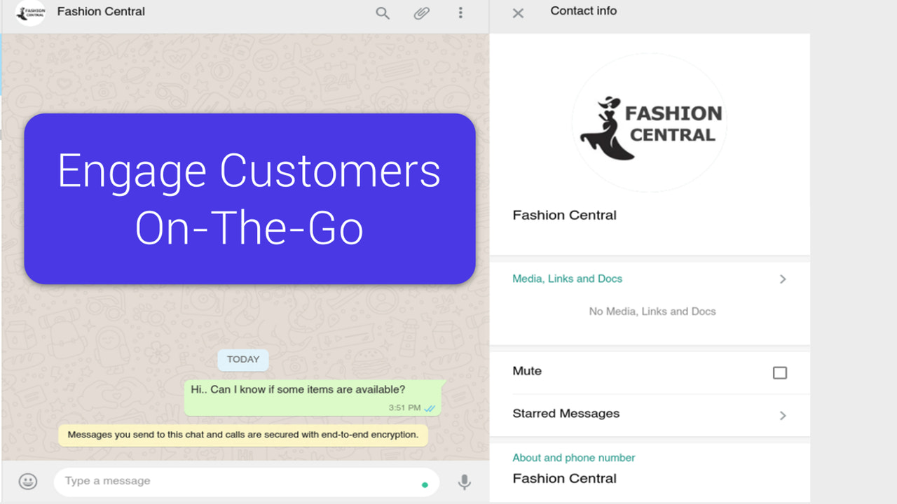 Whatsapp Messenger in action