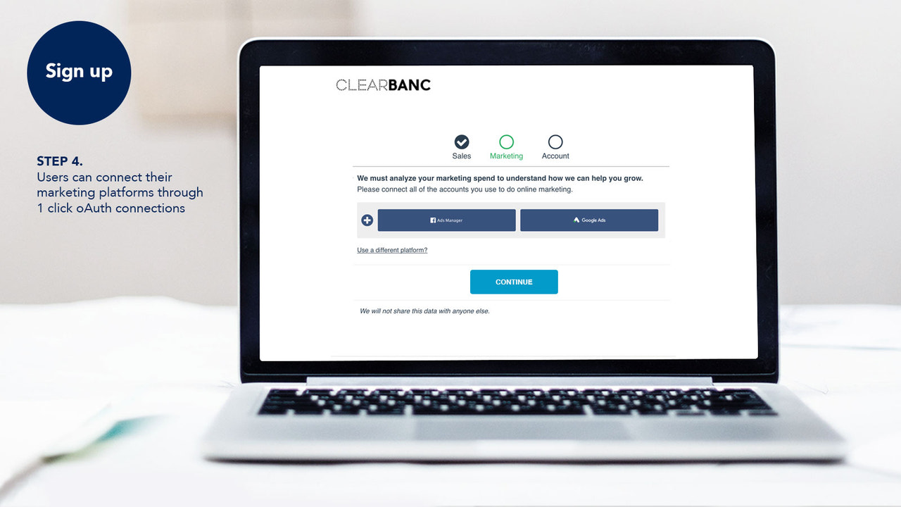Connect your digital marketing accounts to improve your ROAS