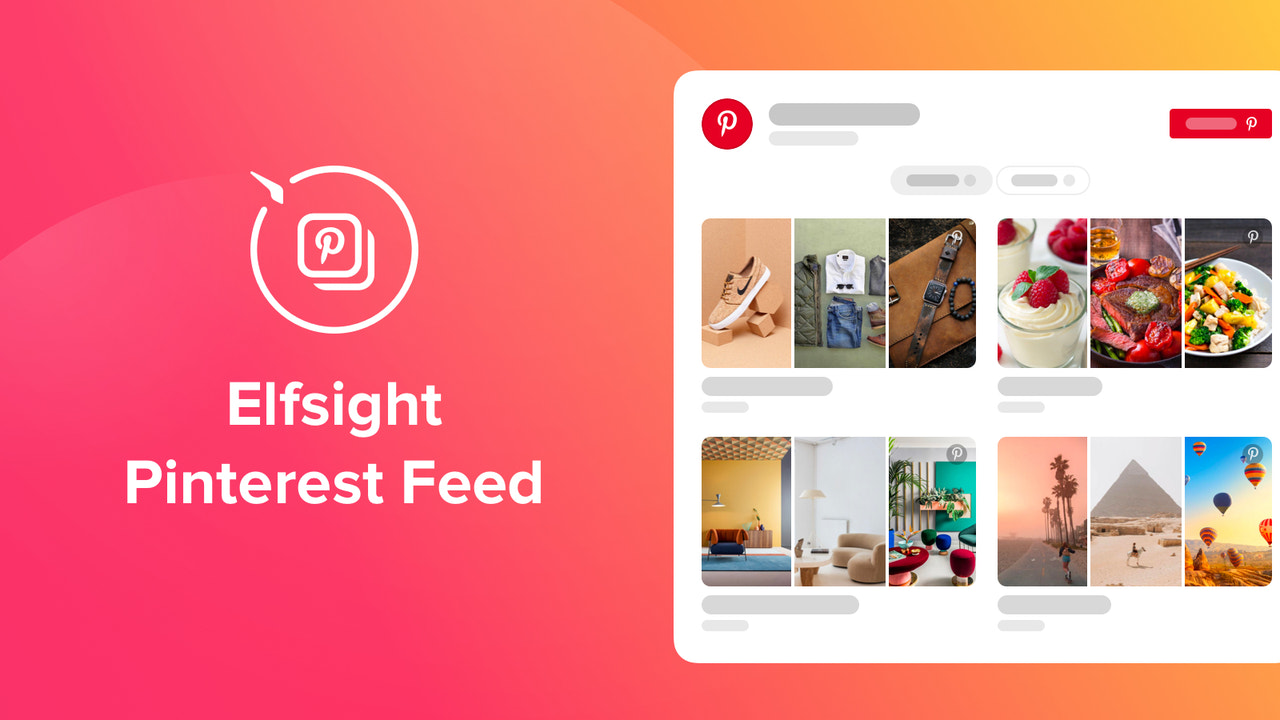 Pinterest Feed by Elfsight