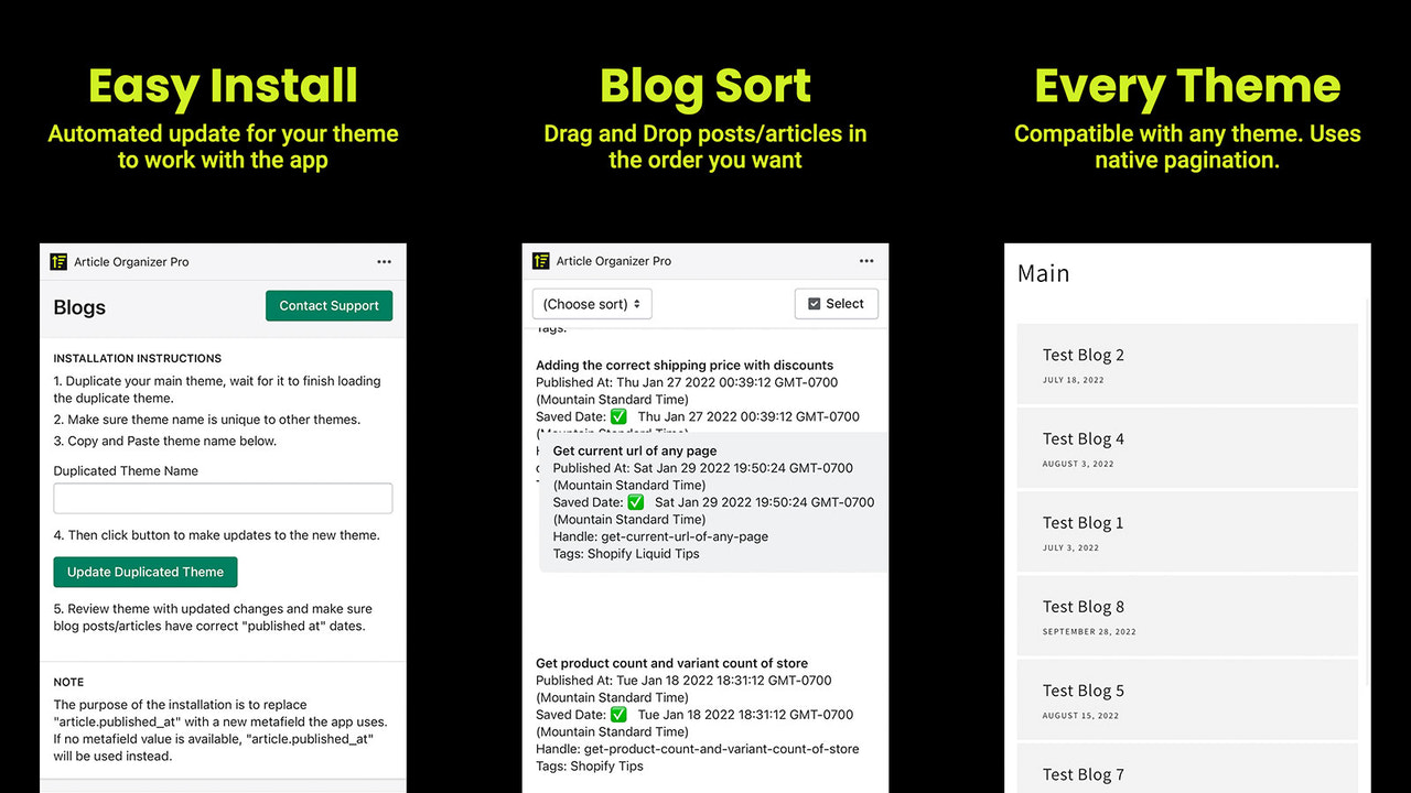 Article Organizer Pro