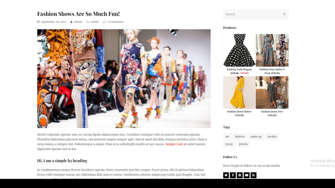 Fresh Smart Embed Widget