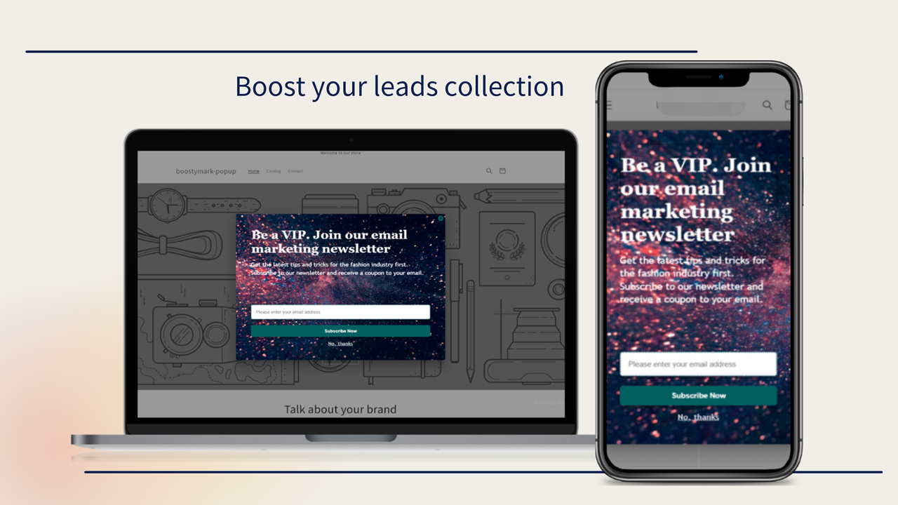 Applicable to both computer and mobile