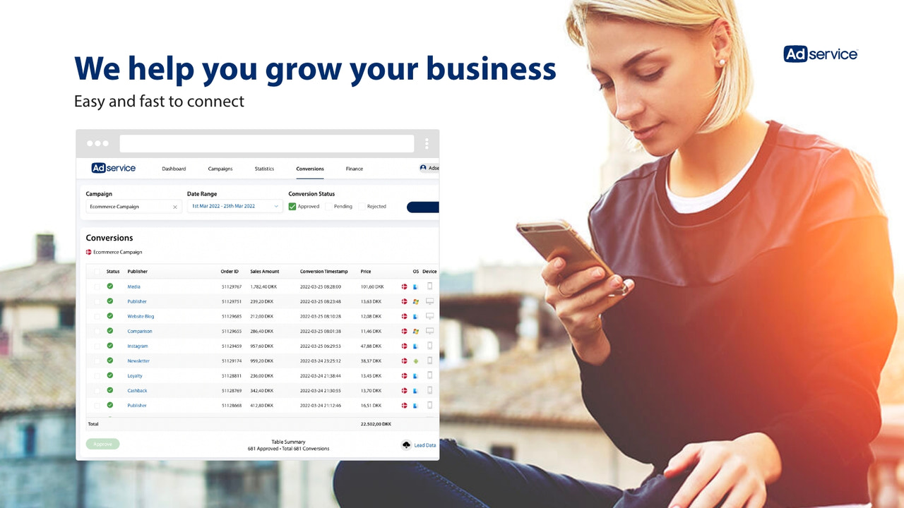 We grow your business