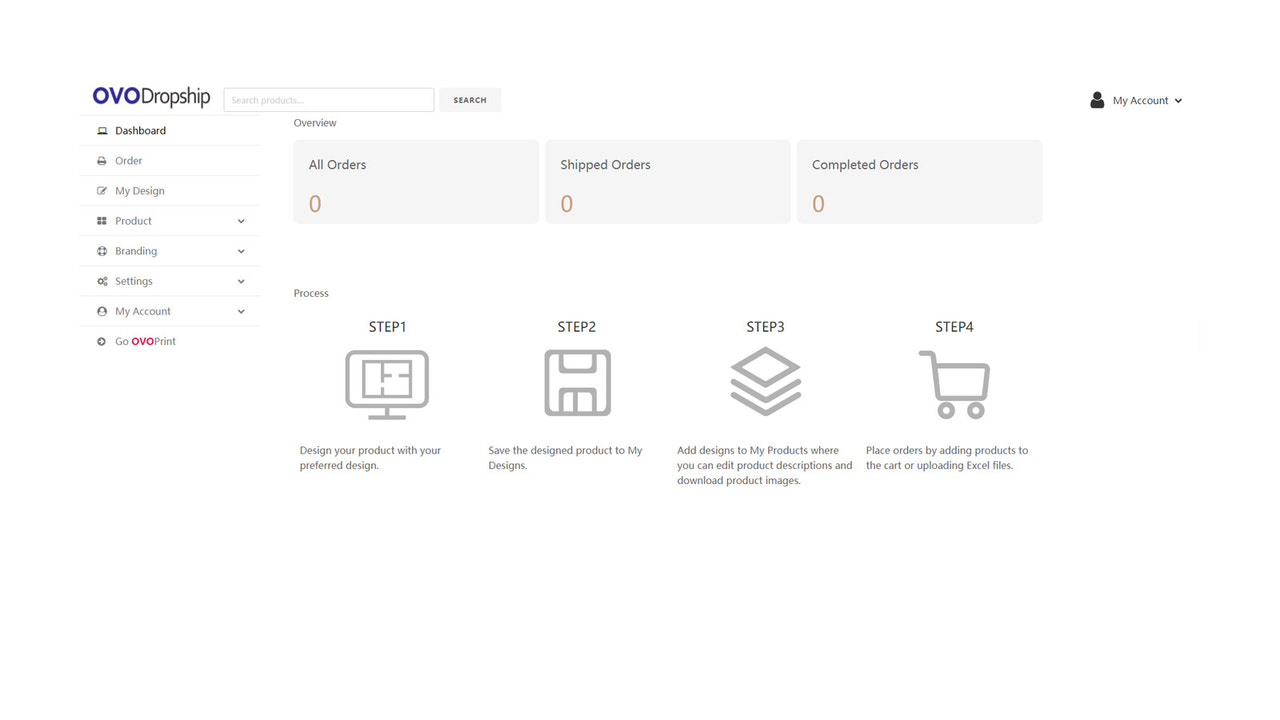 OVO Dropship & Print on Demand