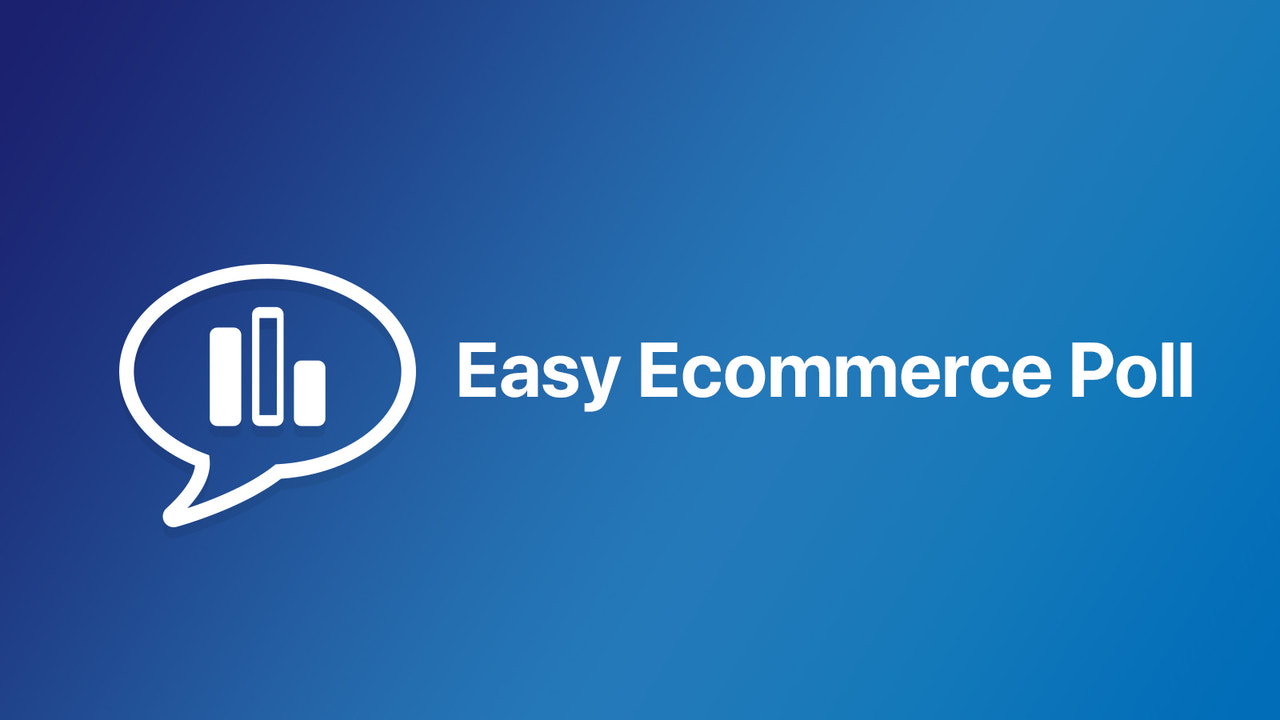Metizsoft Easy Ecommerce Poll