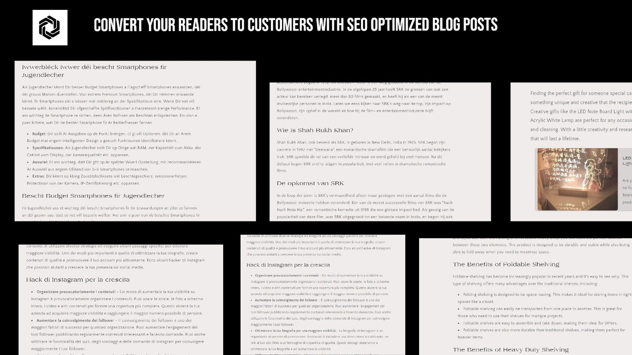 Write blog posts in any language while maintaining full control