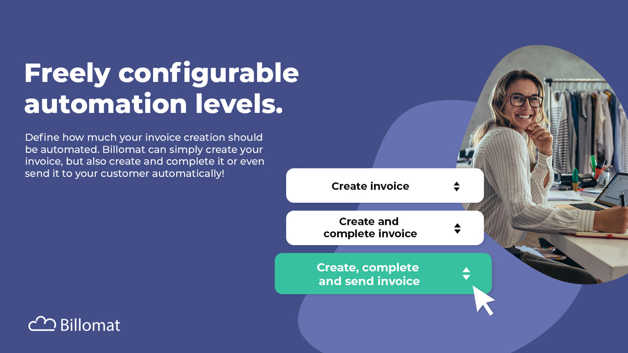 Flexible configuration of the automation levels