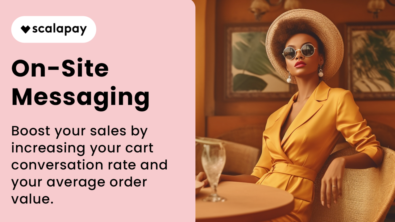 Scalapay On‑Site Messaging
