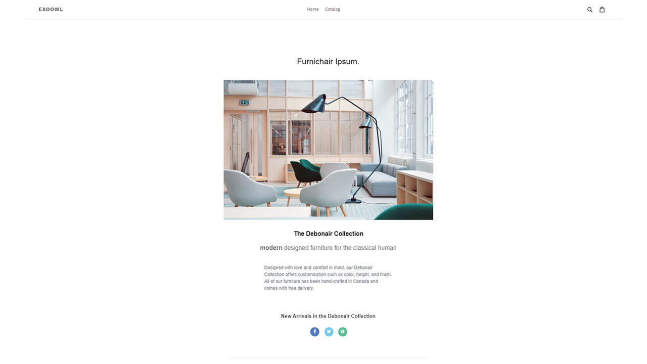 Storefront Screenshot