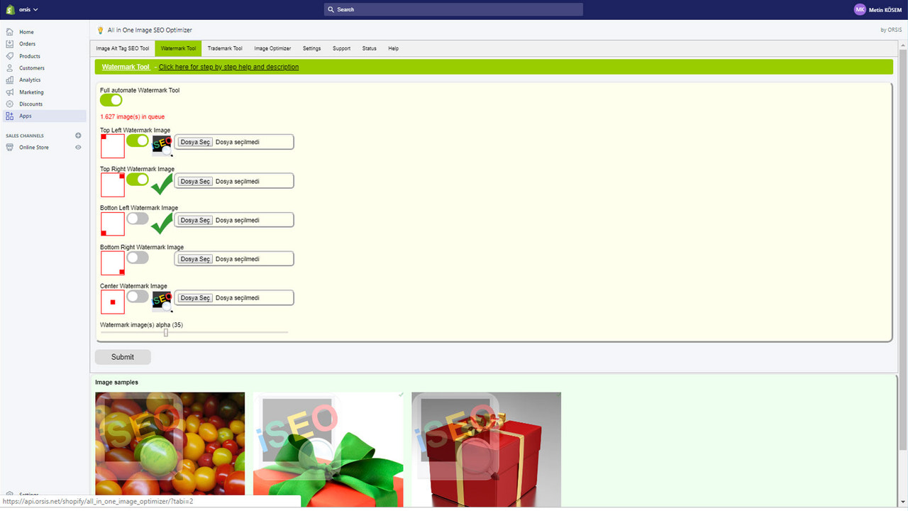 You can add protection hologram or image to your product images