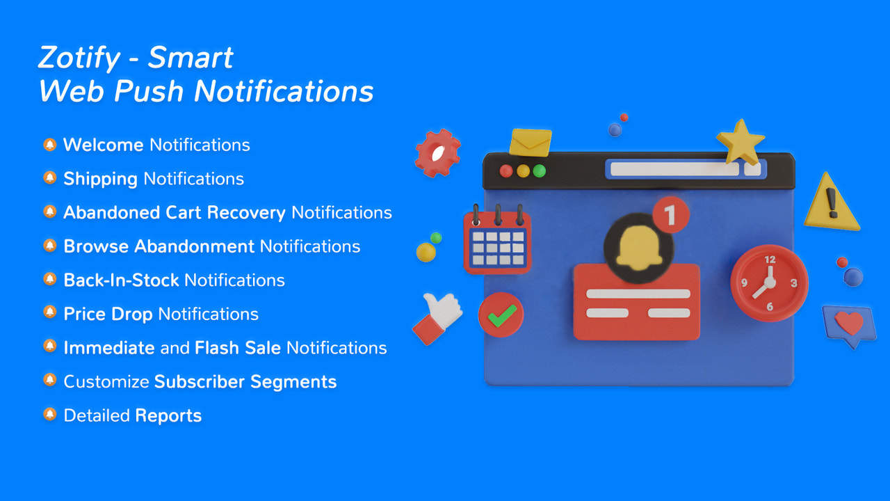 Zotify: Web Push Notifications